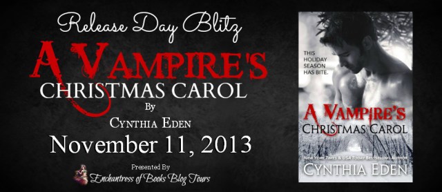 A Vampire's Christmas Carol - Release Day Blitz - Banner