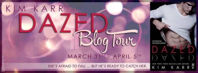 Dazed blog tour banner