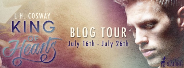 King of Hearts blog tour banner